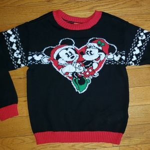Kids mickey xmas sweater